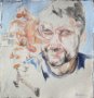 30x30cm, acrylic, modelling paste on paper, 2011